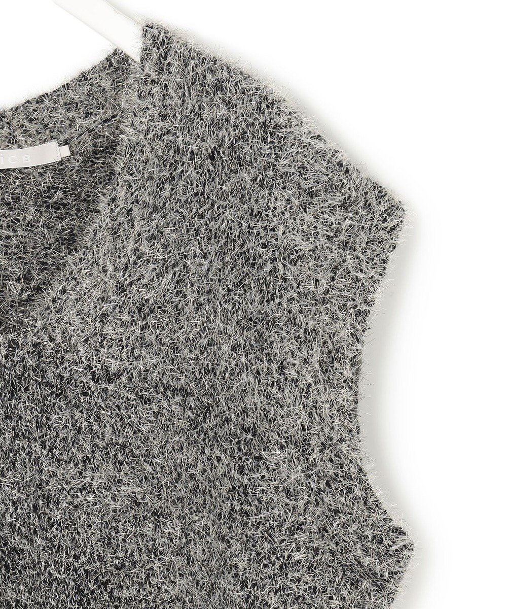 ICB 【洗える】 ルレックスファー ベスト 