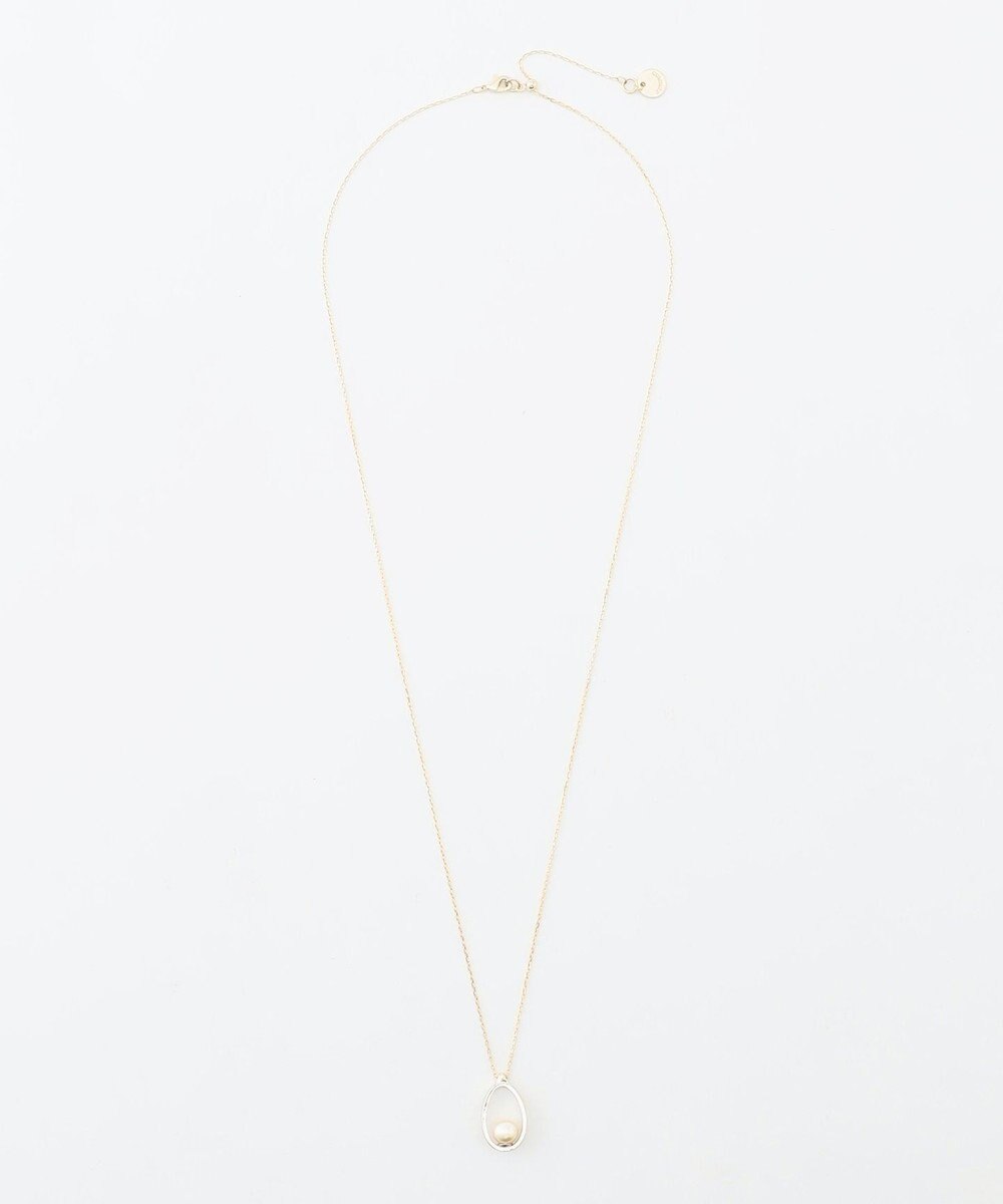 J.PRESS LADIES サークルパール ワントップ ネックレス 