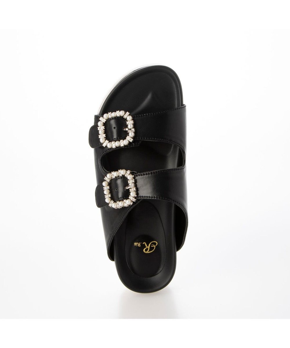 Riz raffinee <Riz raffinee>ビジューダブルベルトスポーツサンダル 