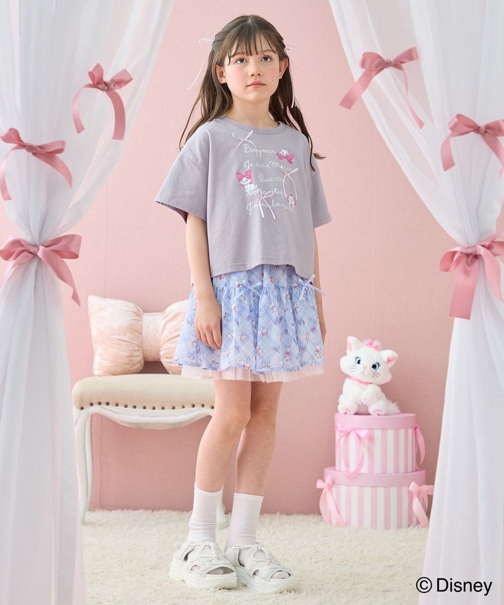ANY KIDS 【ディズニー/マリー】ショート丈 半袖Tシャツ 