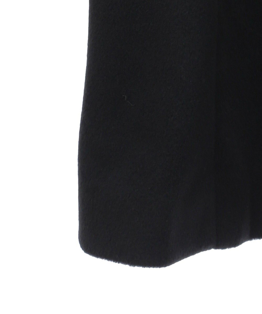 earth music&ecology ファーカフスノーカラーコート 