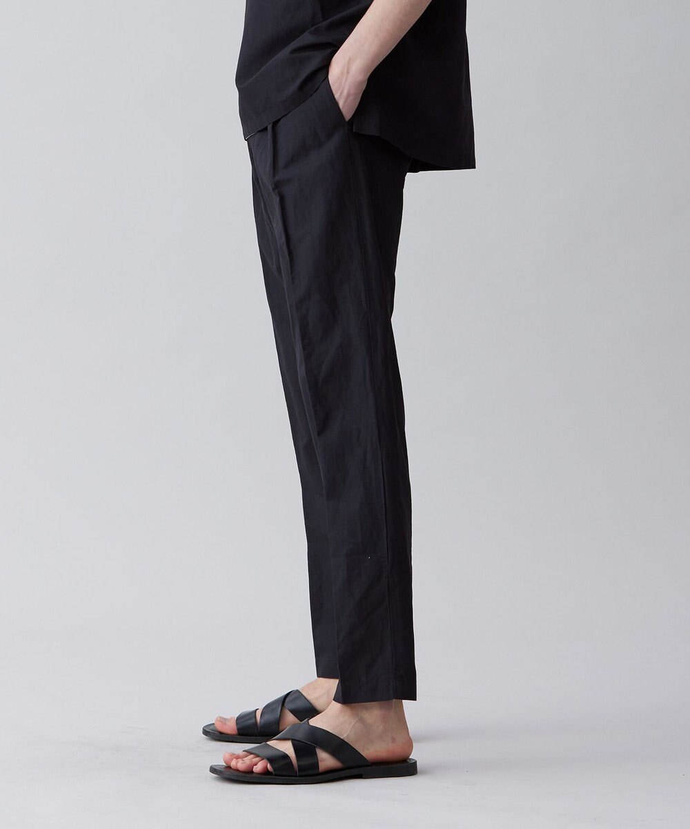 UNFILO MENS ライトリネン テーパードパンツ [23年春夏商品] 