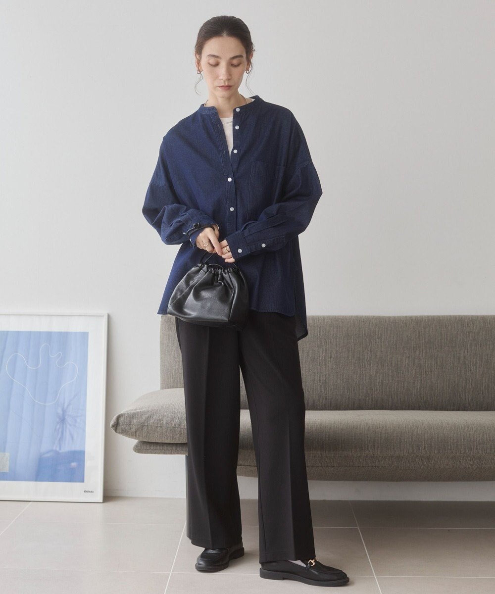 WEGO 【ANGIE VINTAGE】オーバーサイズデニムシャツ 