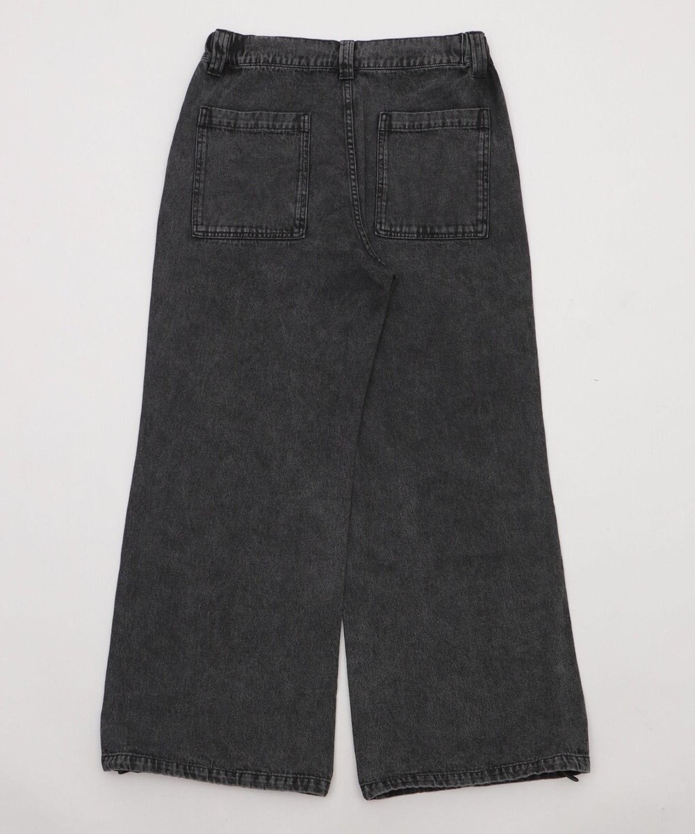WEGO ローライズバギーフレアデニムパンツ 