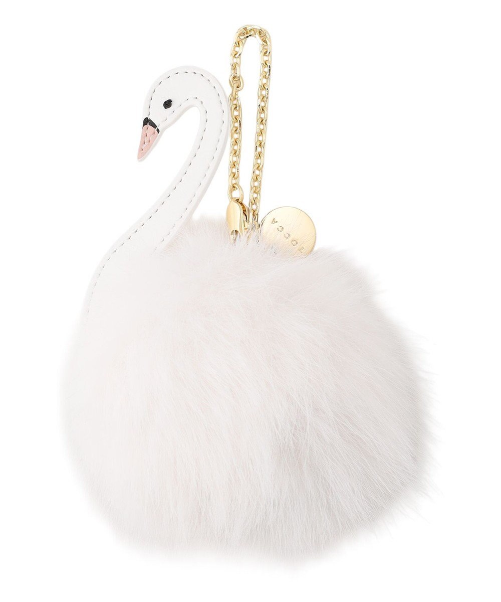 TOCCA SOGNO FUR CHARM TOTE トートバッグ【WEB＆一部店舗限定・A4サイズ対応】 