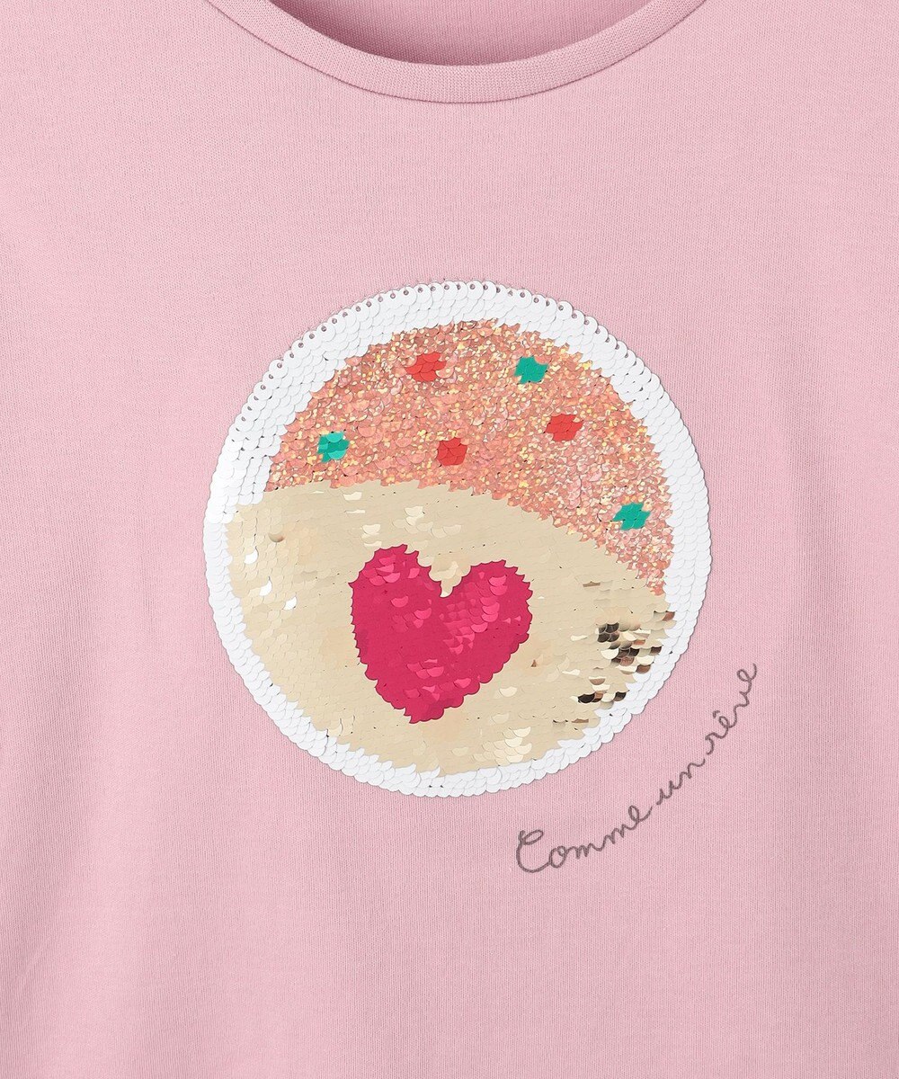 ANY KIDS ミラクルスパンコール長袖Tシャツ 