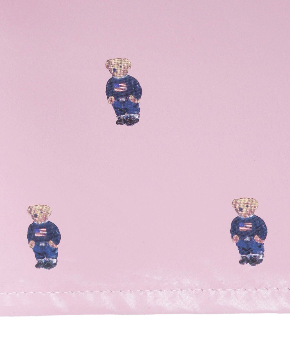 MOONBAT POLO RALPH LAUREN（ポロラルフローレン） 遮光 晴雨兼用 折りたたみ日傘 裏カラー PORO BEAR ポロベア 