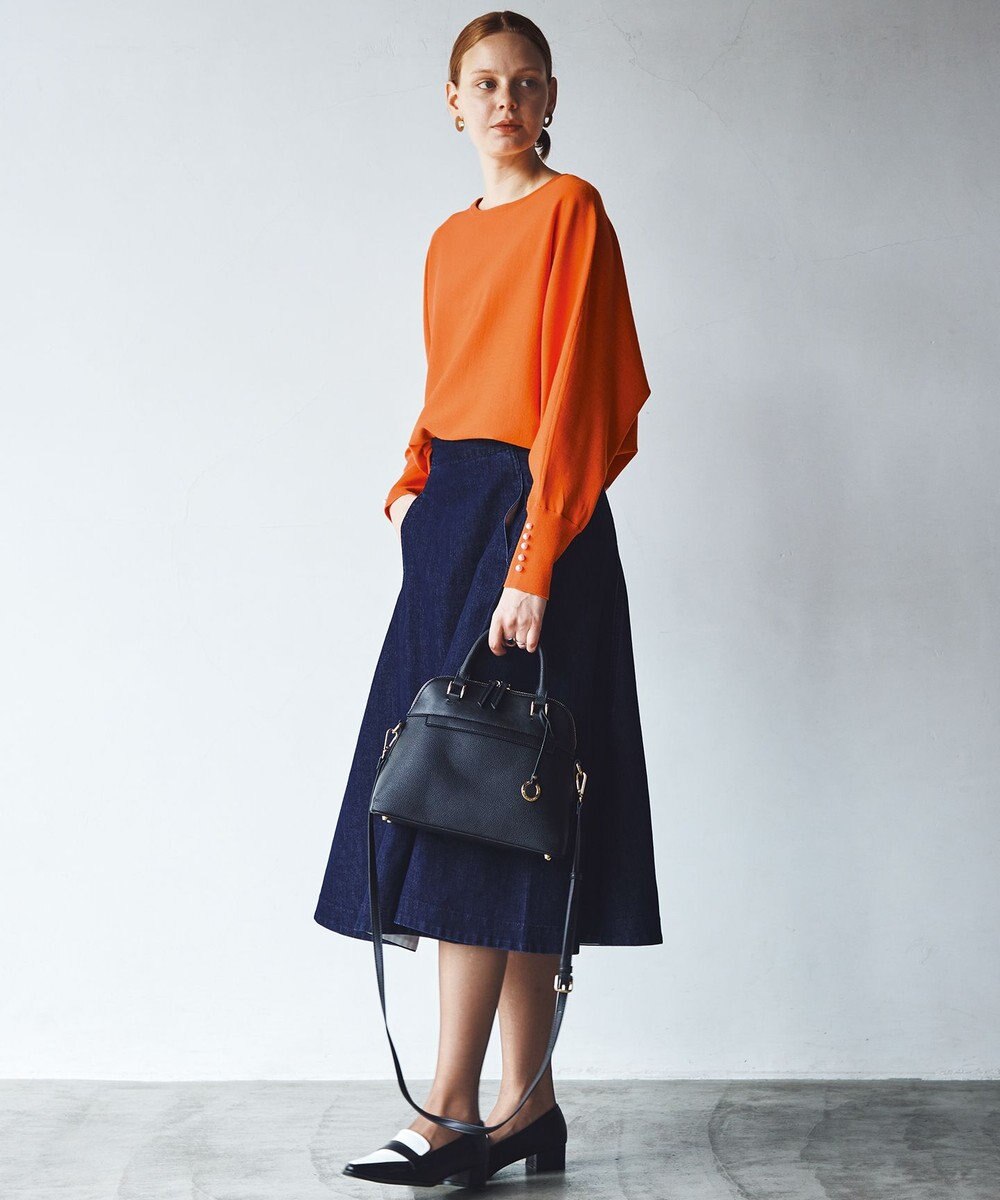 組曲 L 【洗える・6色展開】Elenaドルマンニット プルオーバー 