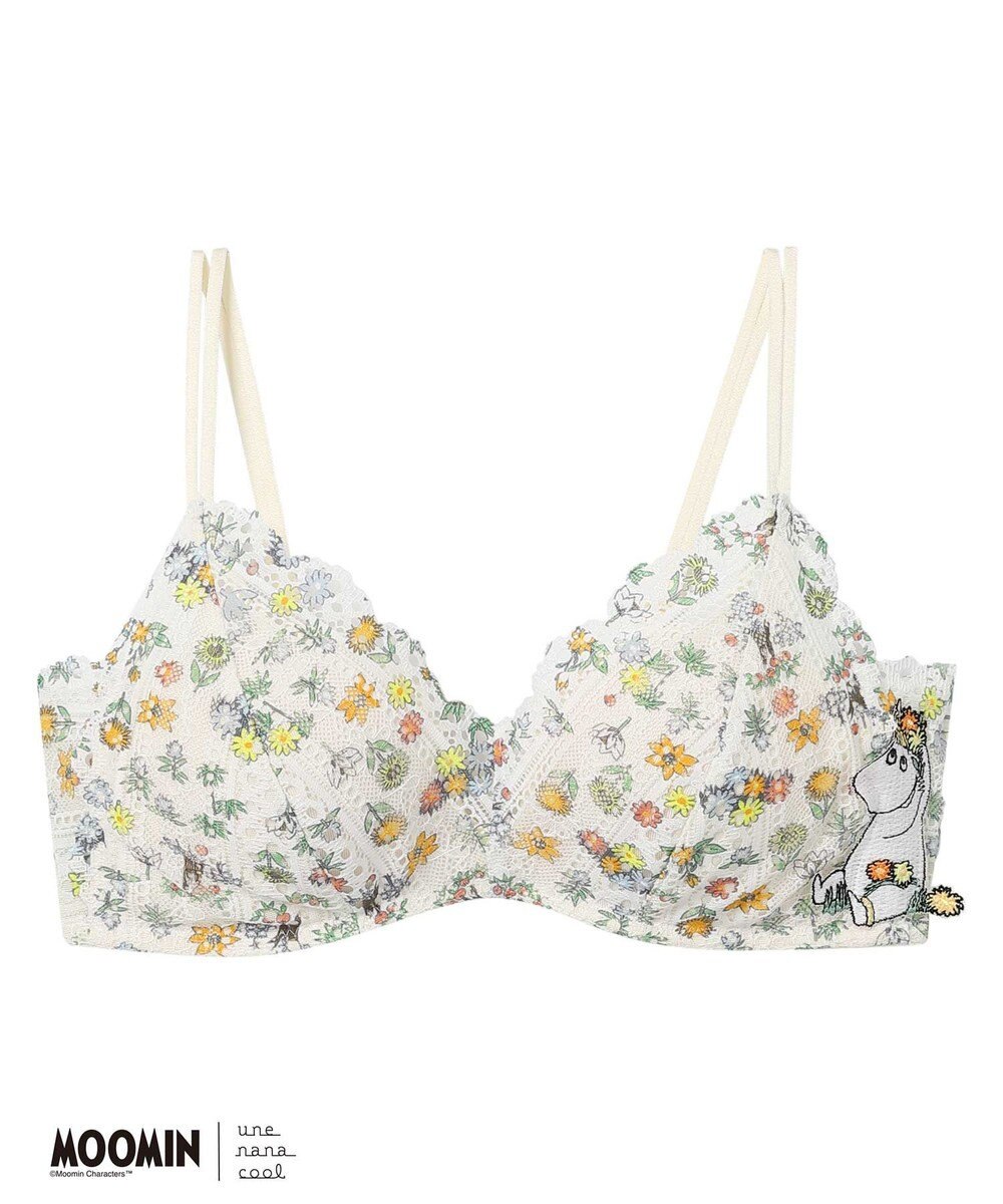 une nana cool 【MOOMIN × une nana cool 】 特別な日以外の364日つけたくなるブラ 364 レース 