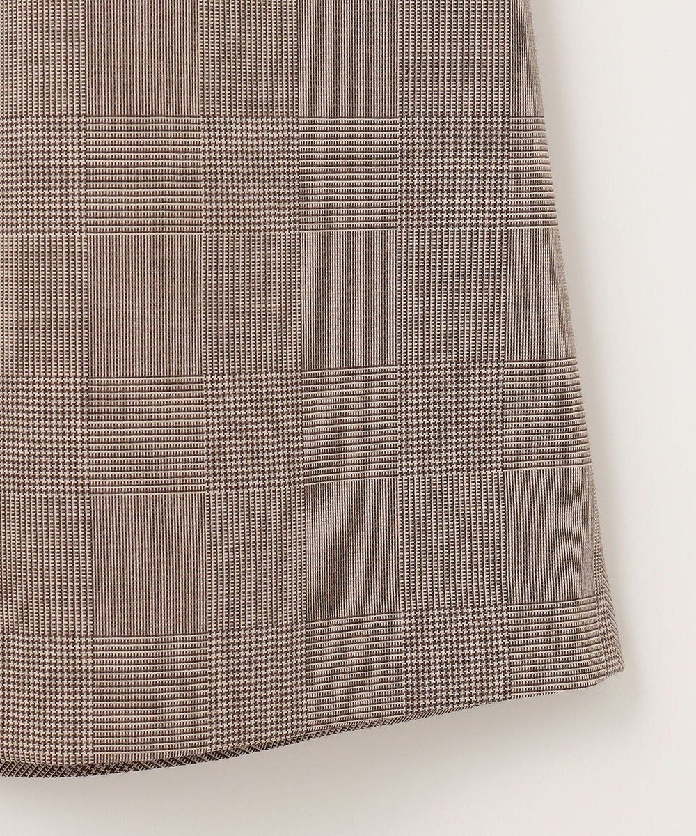 J.PRESS LADIES T/R/Wグレンチェック スカート 