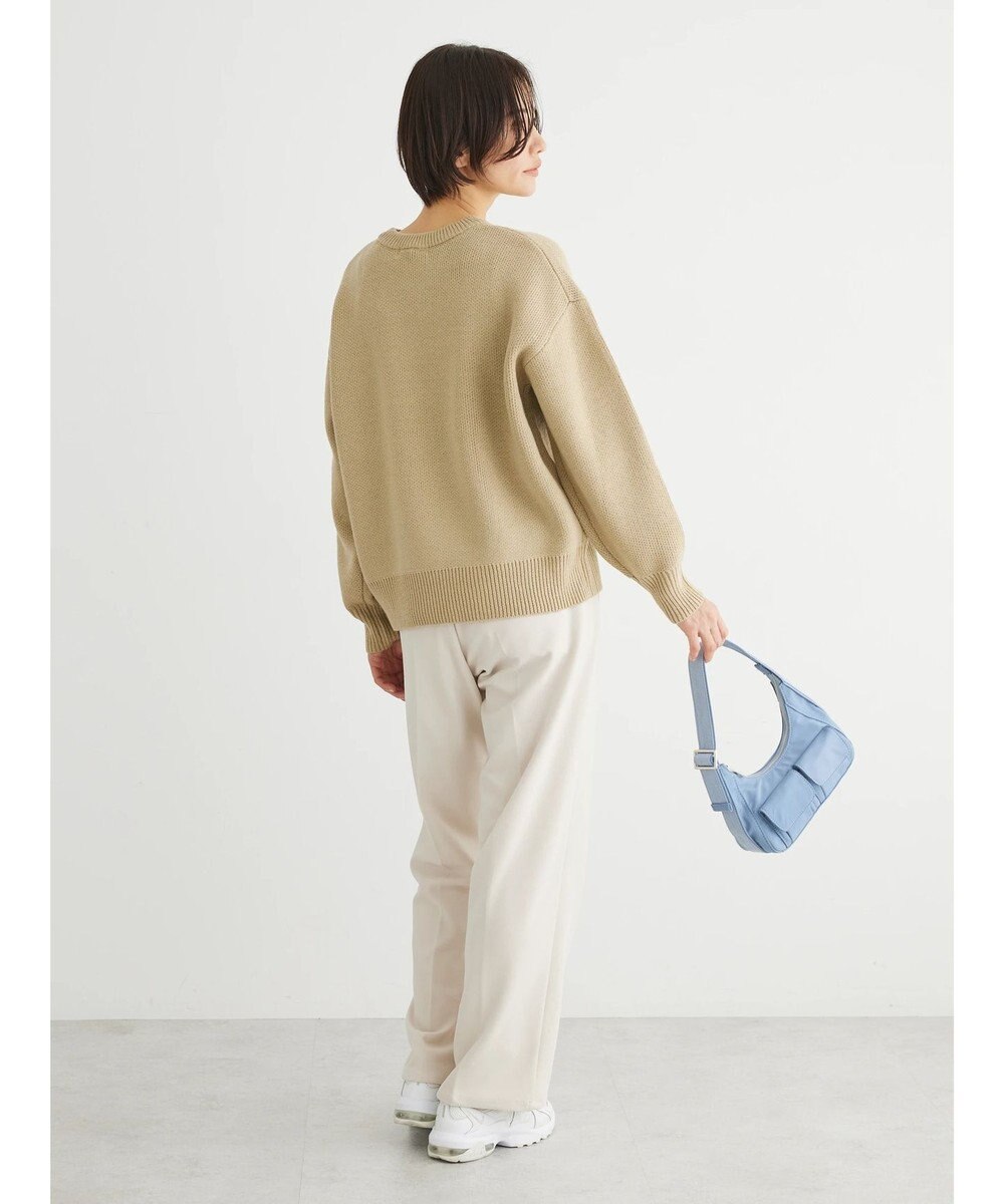 Green Parks 刺繍ロゴニットプルオーバー 