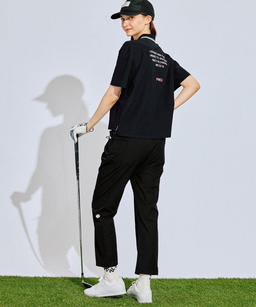 PW CIRCULUS 【UV遮蔽率95.3% UVカット / 速乾 / ストレッチ】【WOMEN】PW NEW ベーシックポロ ゴルフウェア レディース 