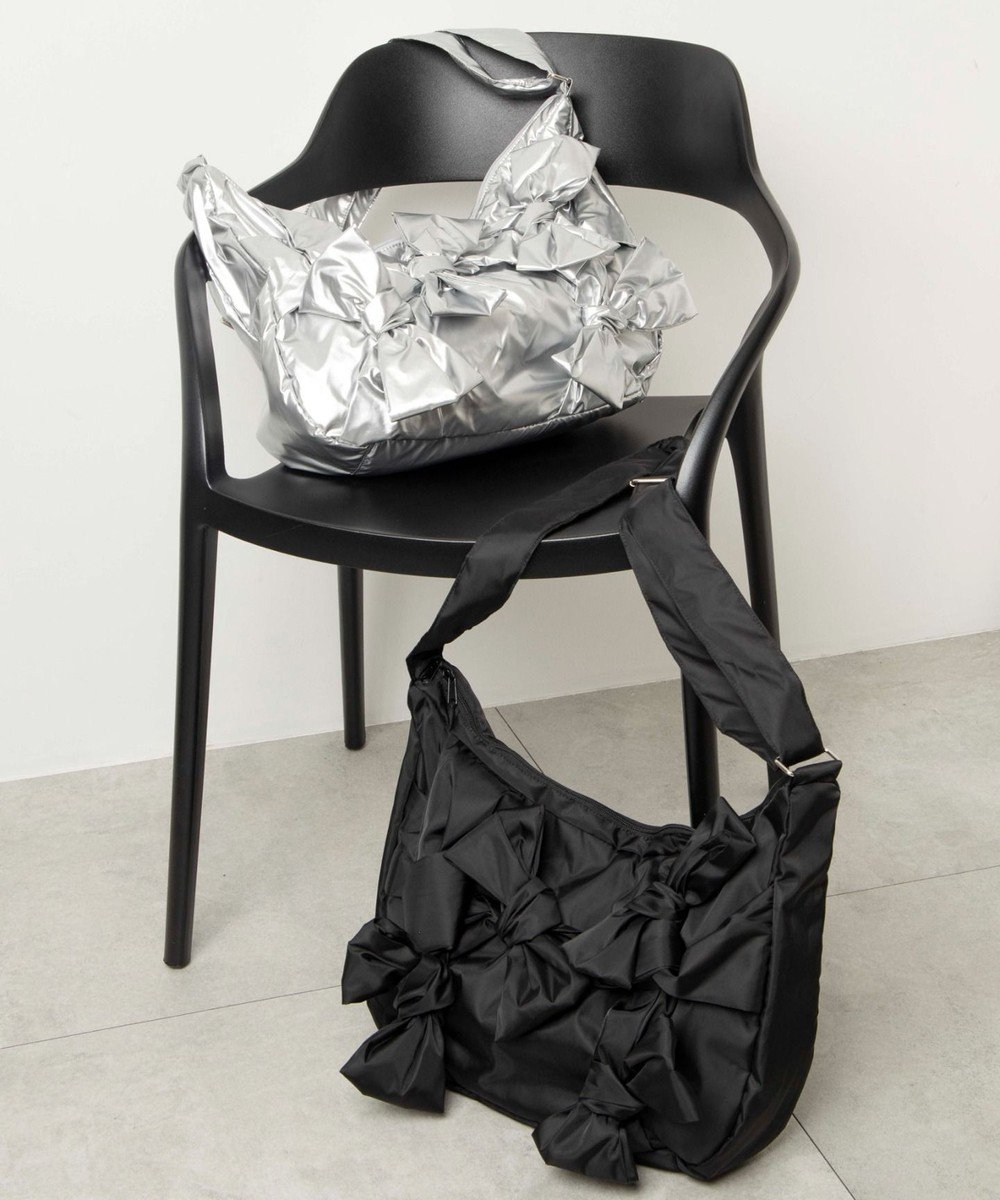 WEGO リボンデザインBIGショルダー 