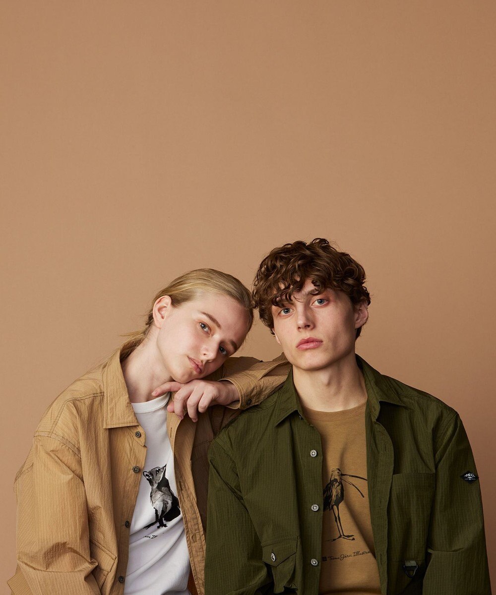 JOSEPH ABBOUD MOUNTAIN 【CREA掲載・ECO撥水・軽量】Teemu Jarviコラボシャツ 