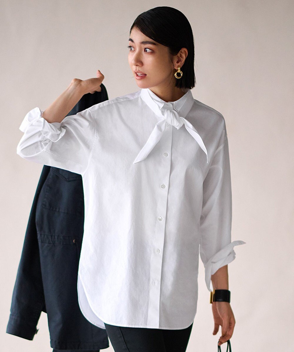 カタログ掲載 Canclini スカーフ ディテール シャツ 23区 ファッション通販 公式通販 オンワード クローゼット カタログ掲載 Canclini スカーフ ディテール シャツ 23区 ファッション通販 公式通販 オンワード クローゼット