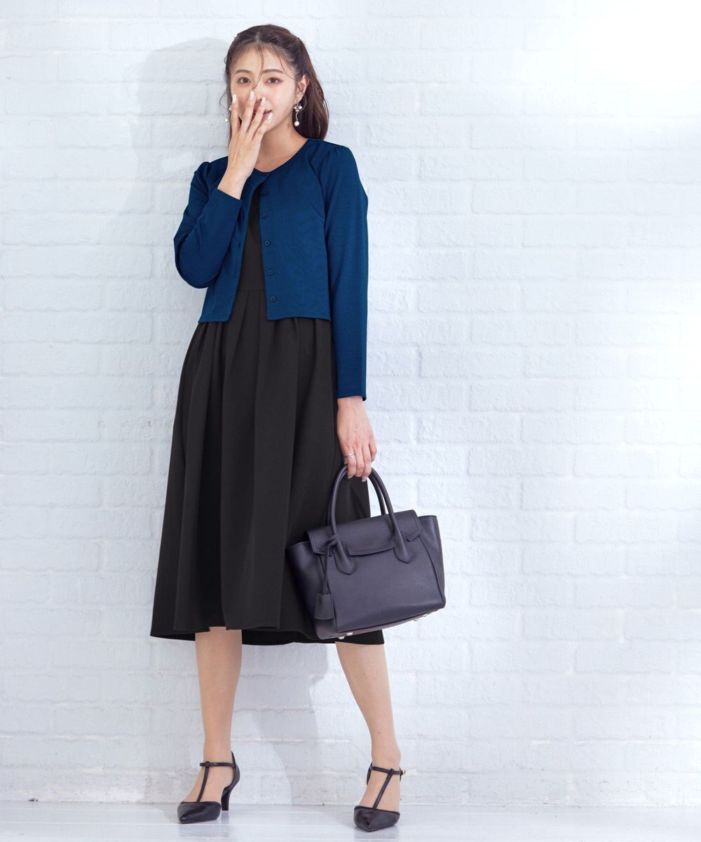 Tiaclasse 【洗える】前開きポンチボレロ 