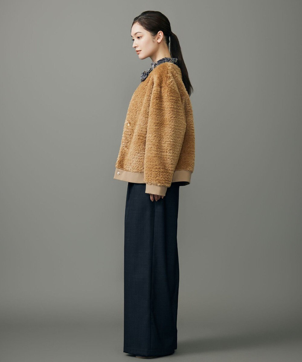 自由区 L 【カタログ掲載】ファー アウター 