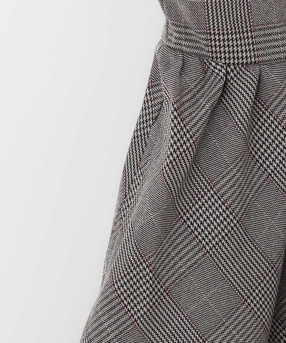 ANY KIDS チェックジャンパースカート 