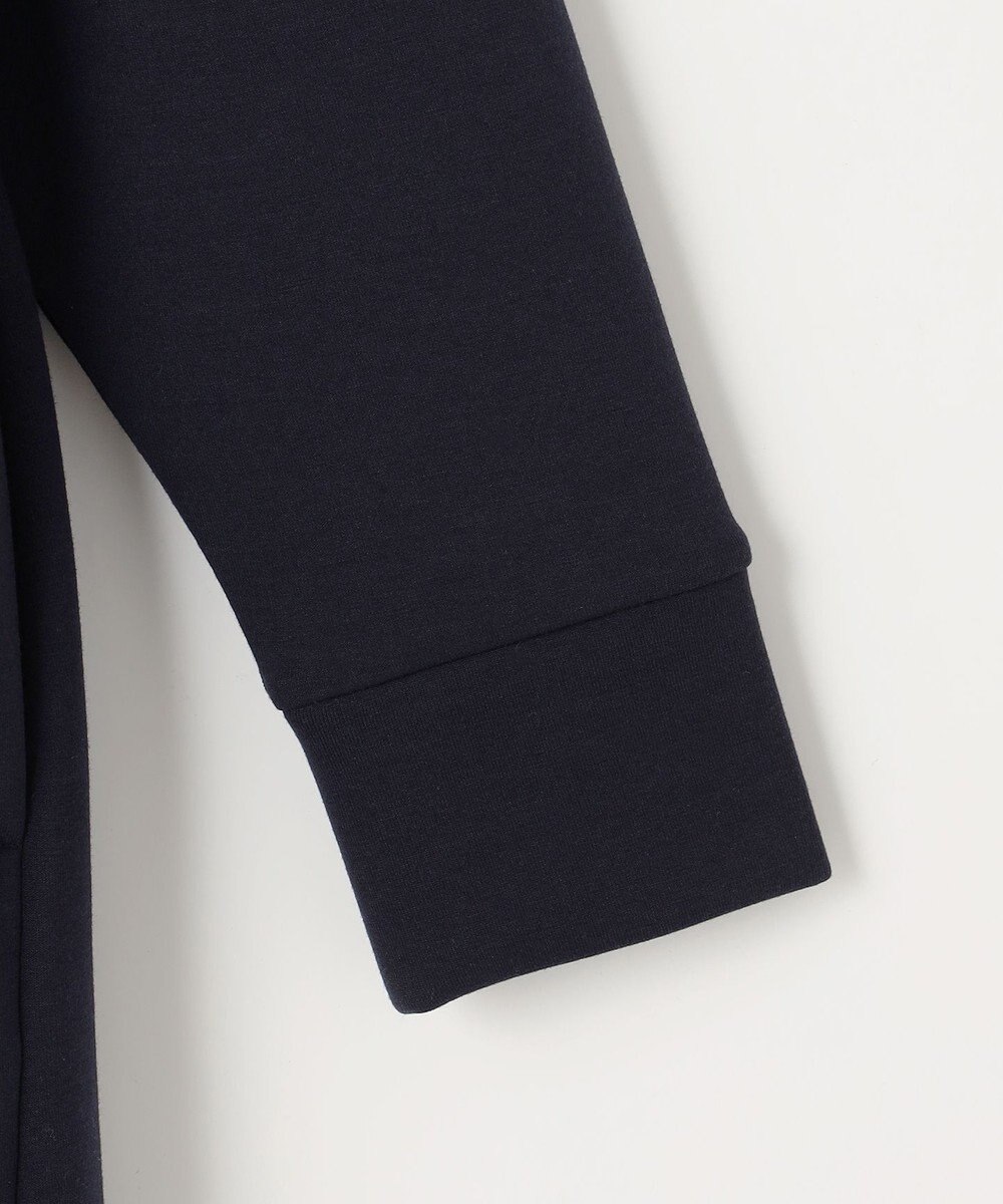 自由区 L 【WEB限定・洗える】マットストレッチダンボールフーディー ワンピース 