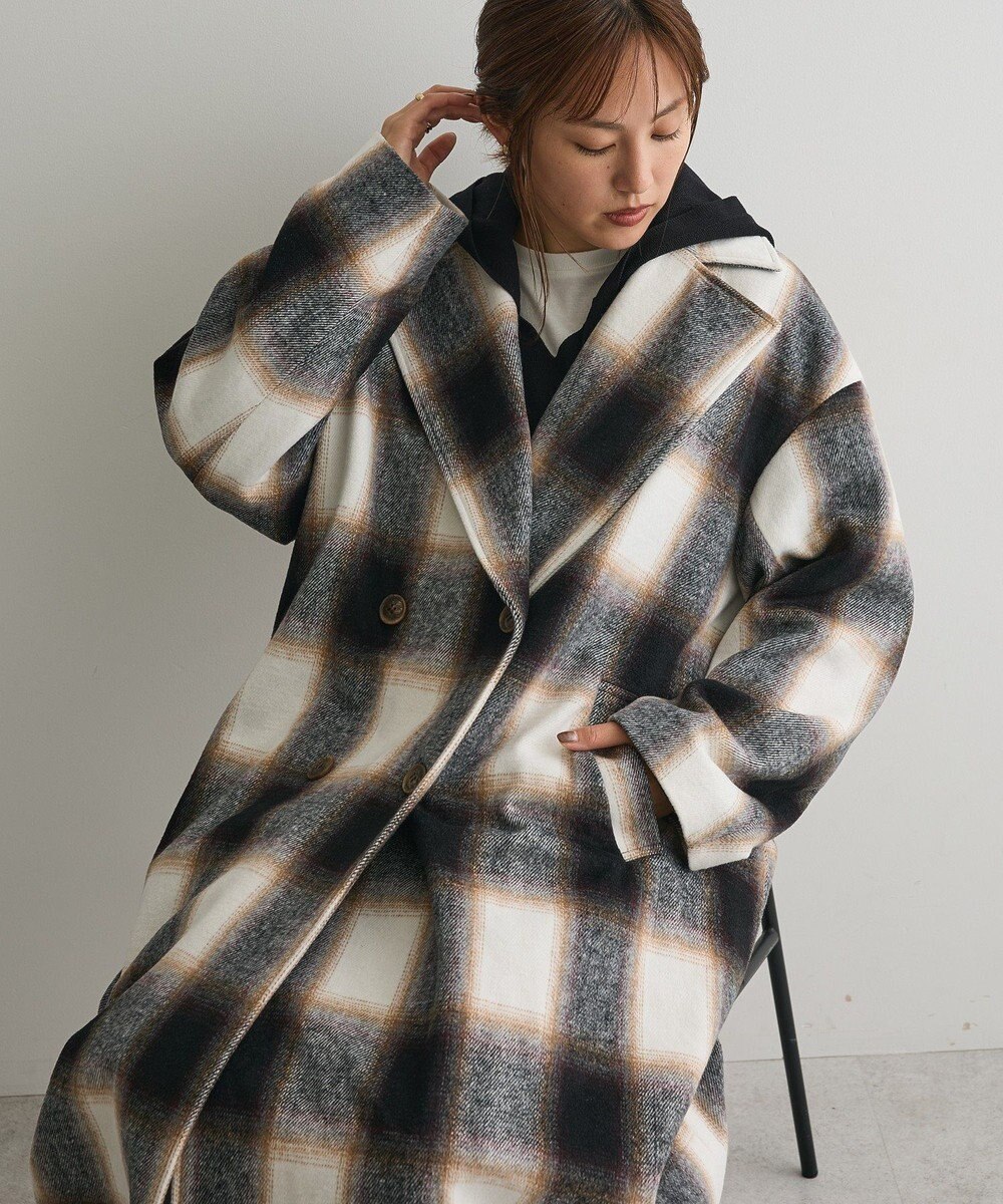 CRAFT STANDARD BOUTIQUE ウールライクロングコート 