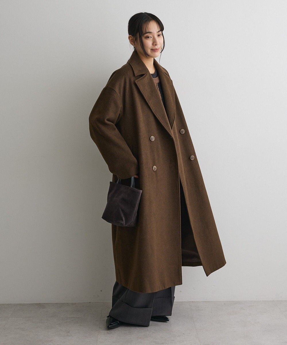 CRAFT STANDARD BOUTIQUE ウールライクロングコート 