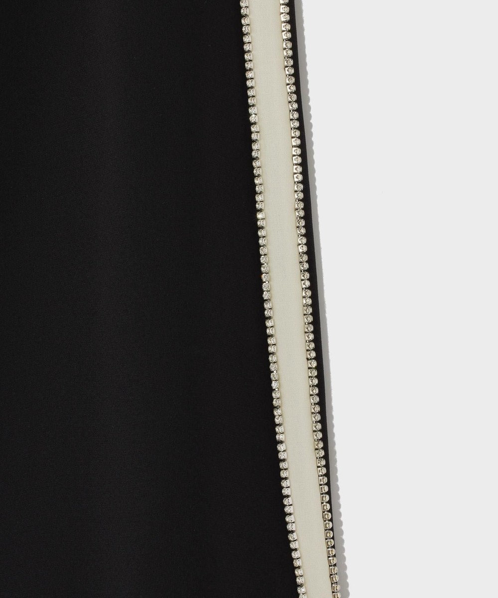 GRACE CONTINENTAL ラインビジューロングスカート 