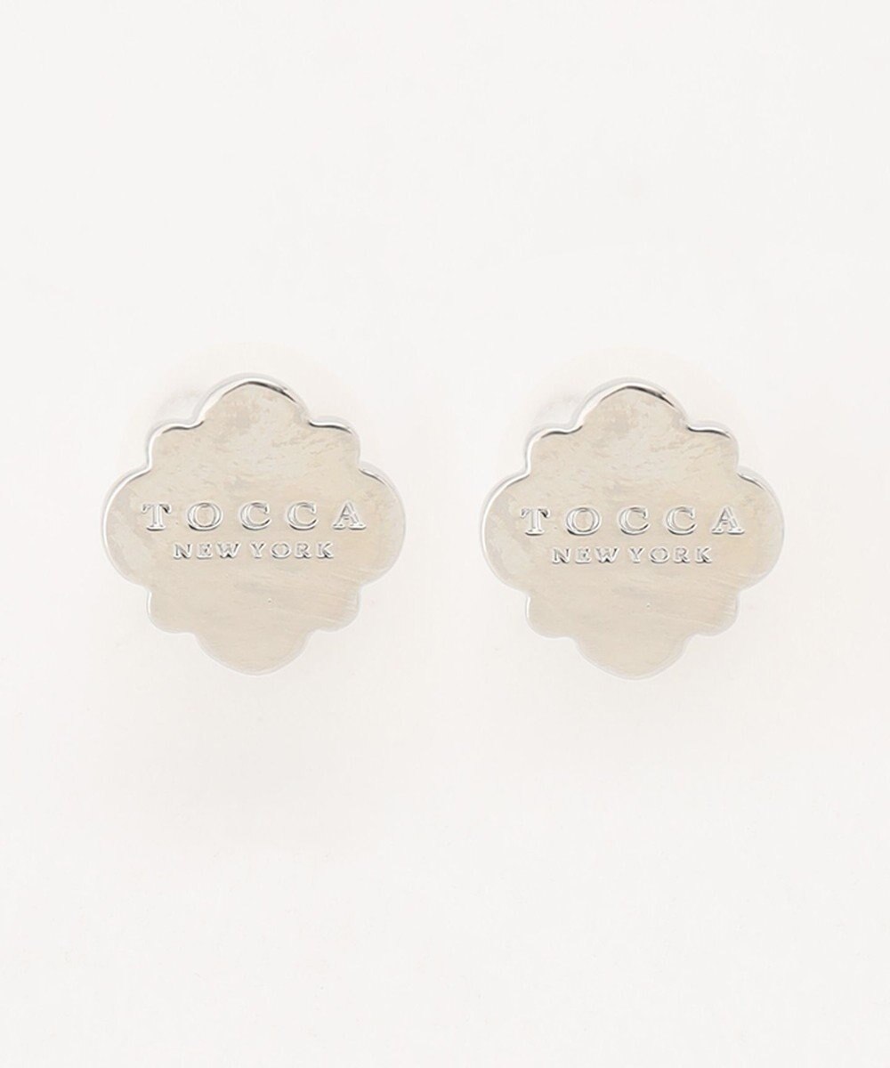 TOCCA LOGO CLOVER STUD PIERCED EARRINGS ピアス 