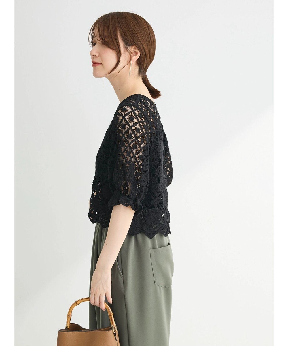 Green Parks ・ＳＵＧＡＲ　ＳＰＯＯＮ　２ｗａｙクロシェカーディガン 