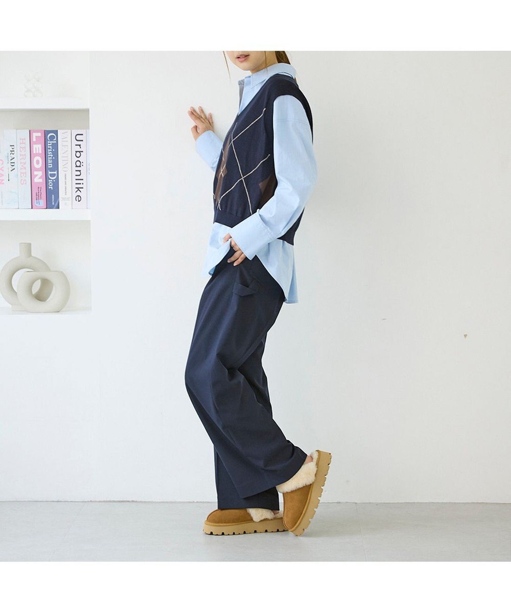 MODE ET JACOMO <carino>本革ムートンサボ 