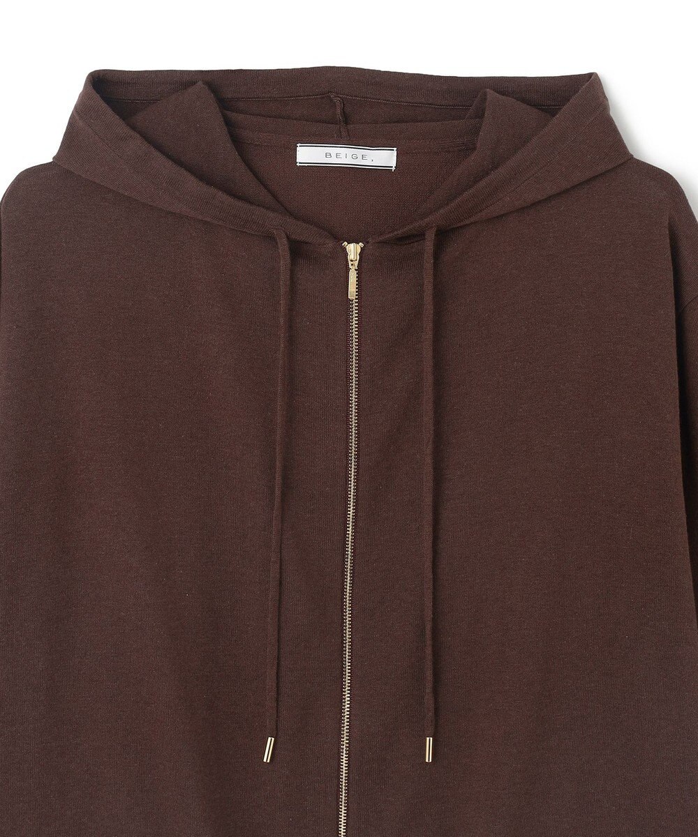 BEIGE， 【洗える】CARNOT / ニットパーカー 