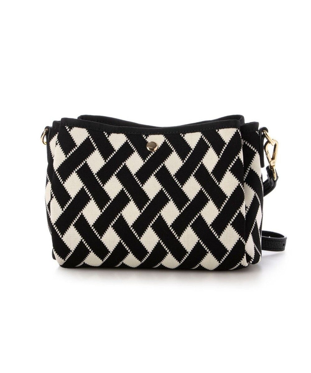 UNBILLION カシュカシュ cachecache / 柄アソートジャガード三つ口ショルダーバッグ 