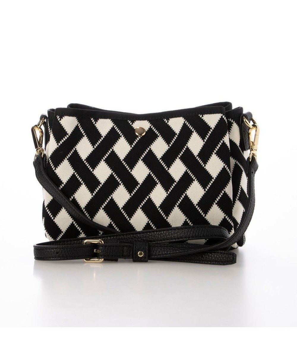 UNBILLION カシュカシュ cachecache / 柄アソートジャガード三つ口ショルダーバッグ 