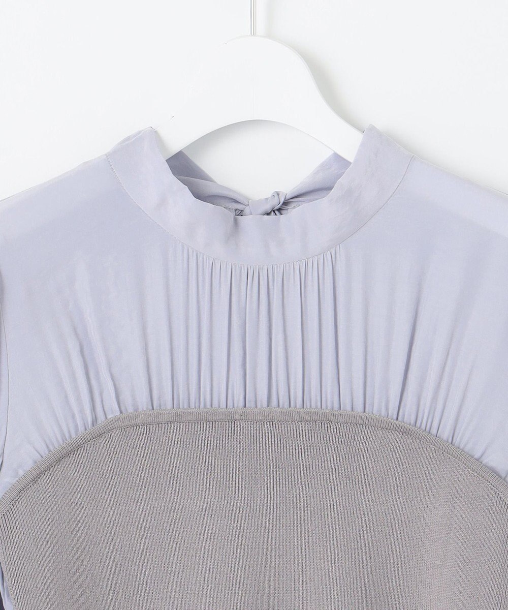 Feroux 【洗える】ビスチェドッキングニット プルオーバー 