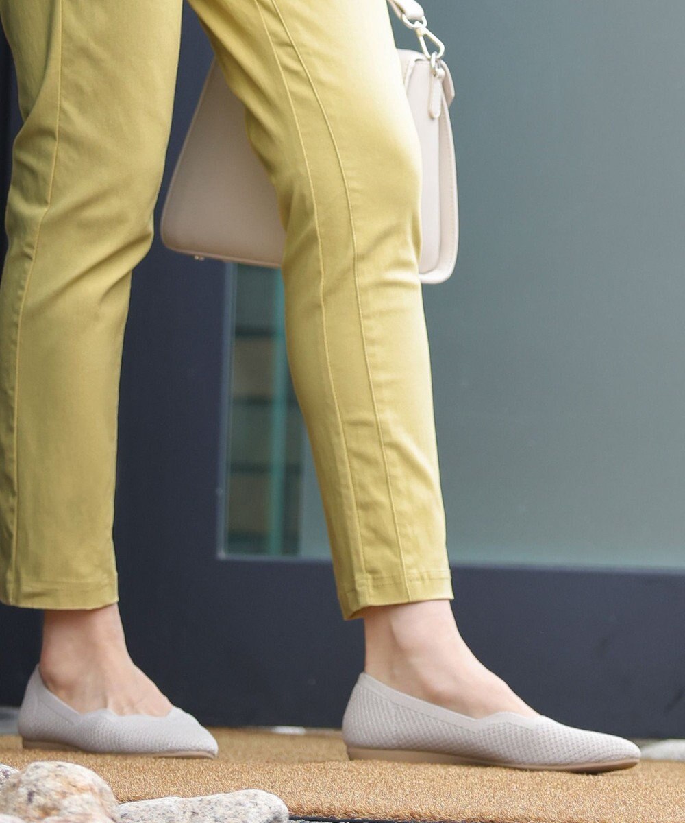 Tiaclasse 【接触冷感・洗える】はき痩せ美脚パンツ 