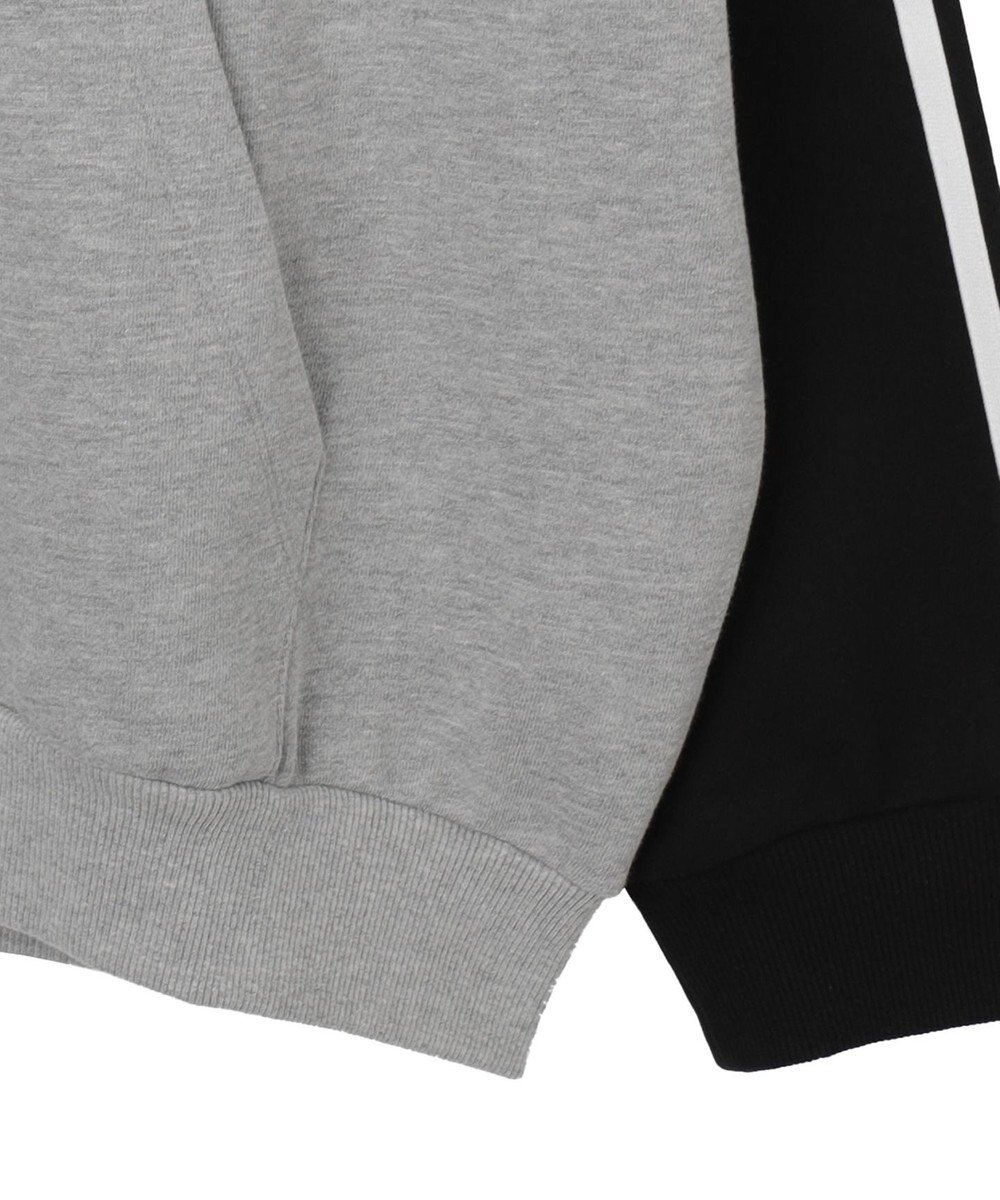 WEGO 【ユニセックス着用ITEM】ラグラングラフィックZIPパーカー 