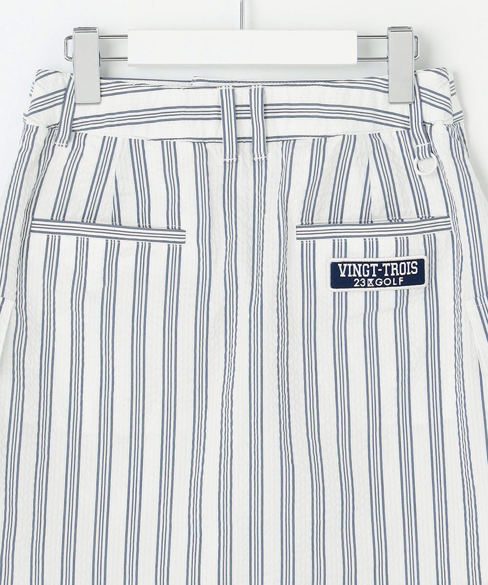 23区GOLF 【WOMEN】【ストレッチ】サッカープリント スカート 