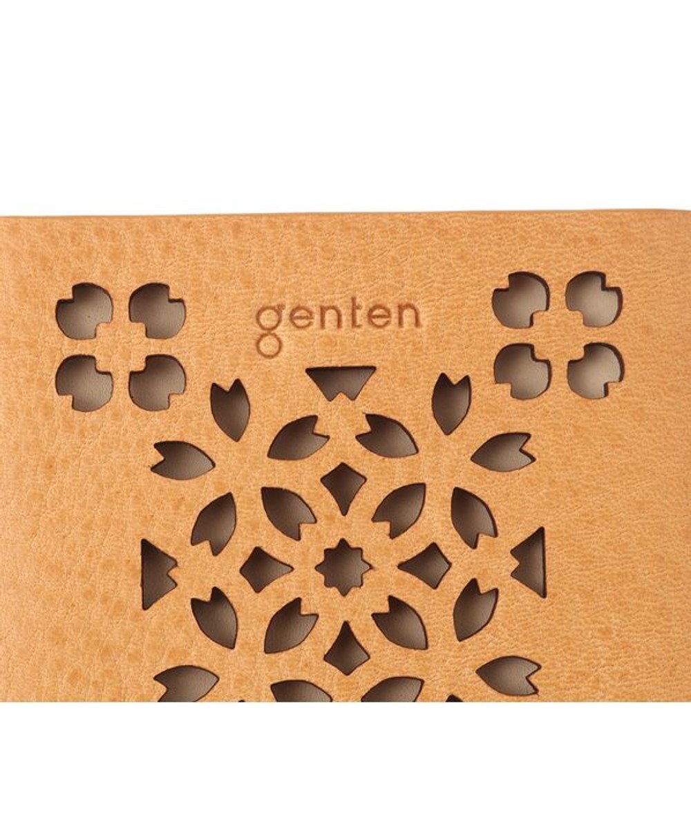 genten フラッターカットワーク パスケース 