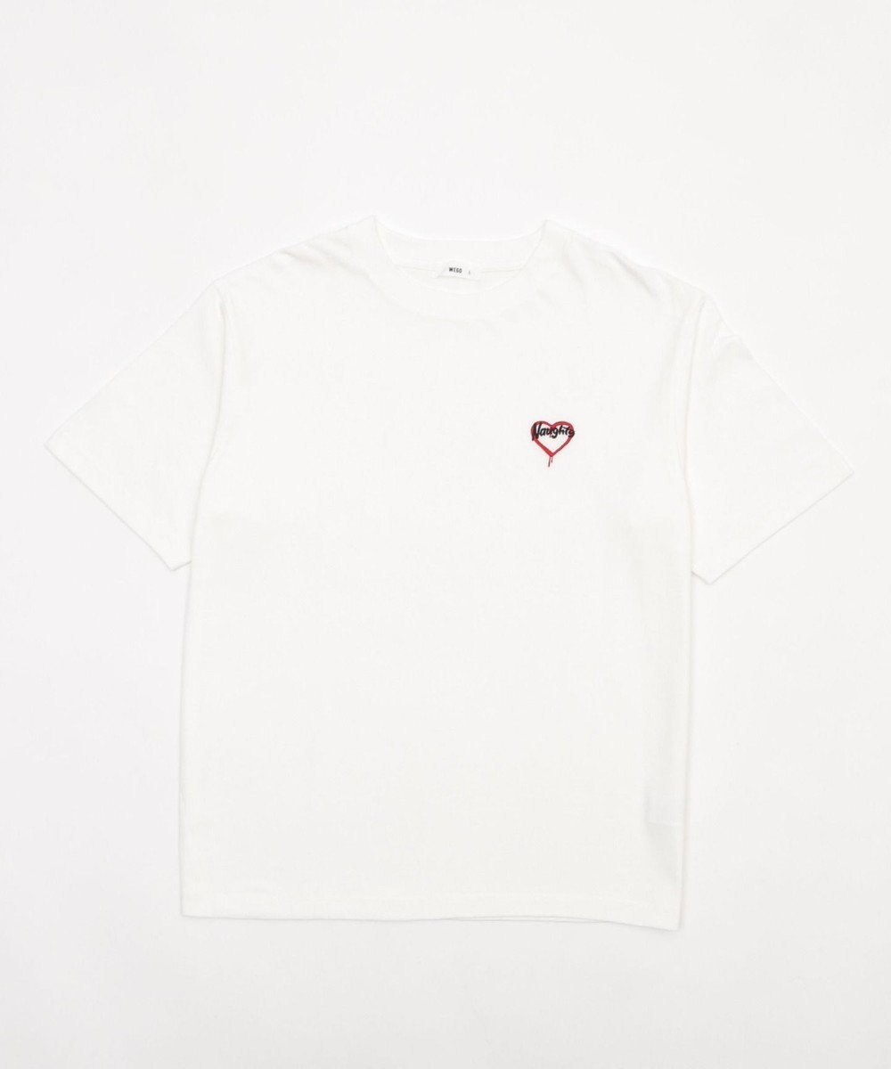 WEGO 【MLサイズ展開/綿100%】グラフィックワンポイントT（SS） 