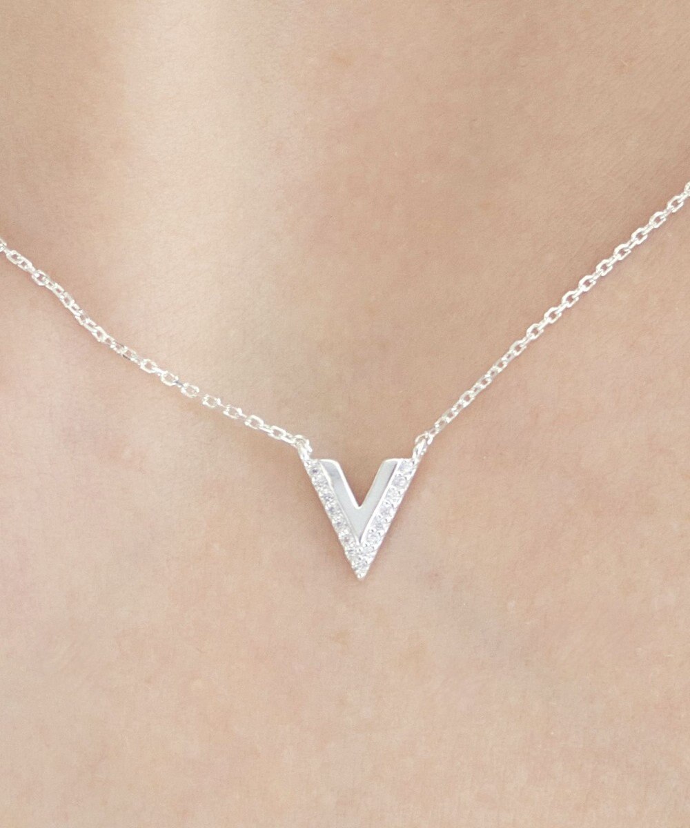 Tiaclasse 【安田美沙子さん着用】シルバータイニーネックレス 