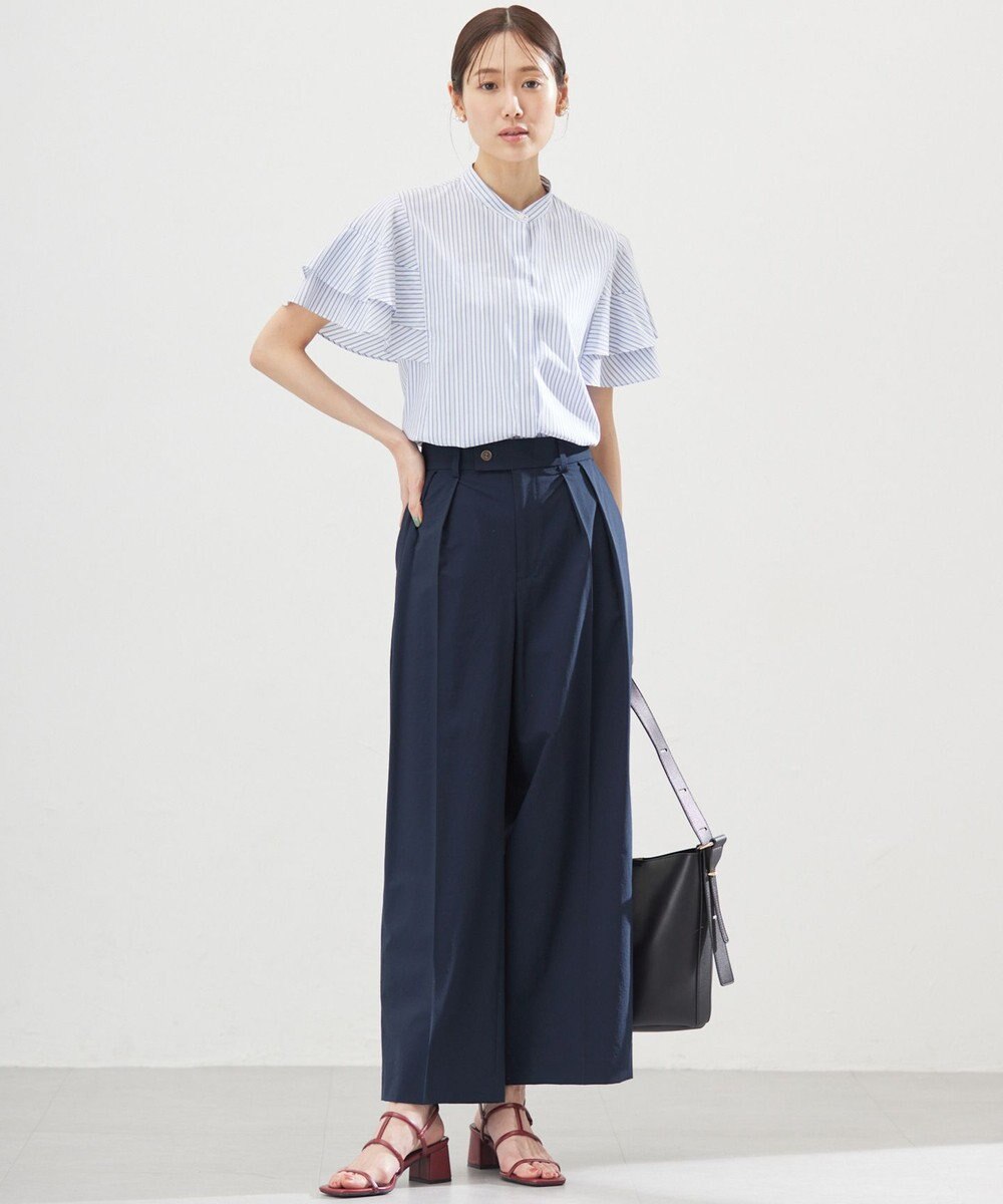 組曲 S スーパーライトストレッチ ワイドパンツ 