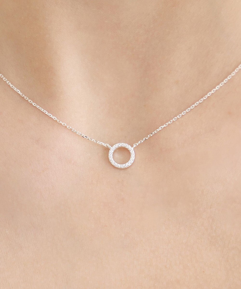 Tiaclasse 【安田美沙子さん着用】シルバータイニーネックレス 