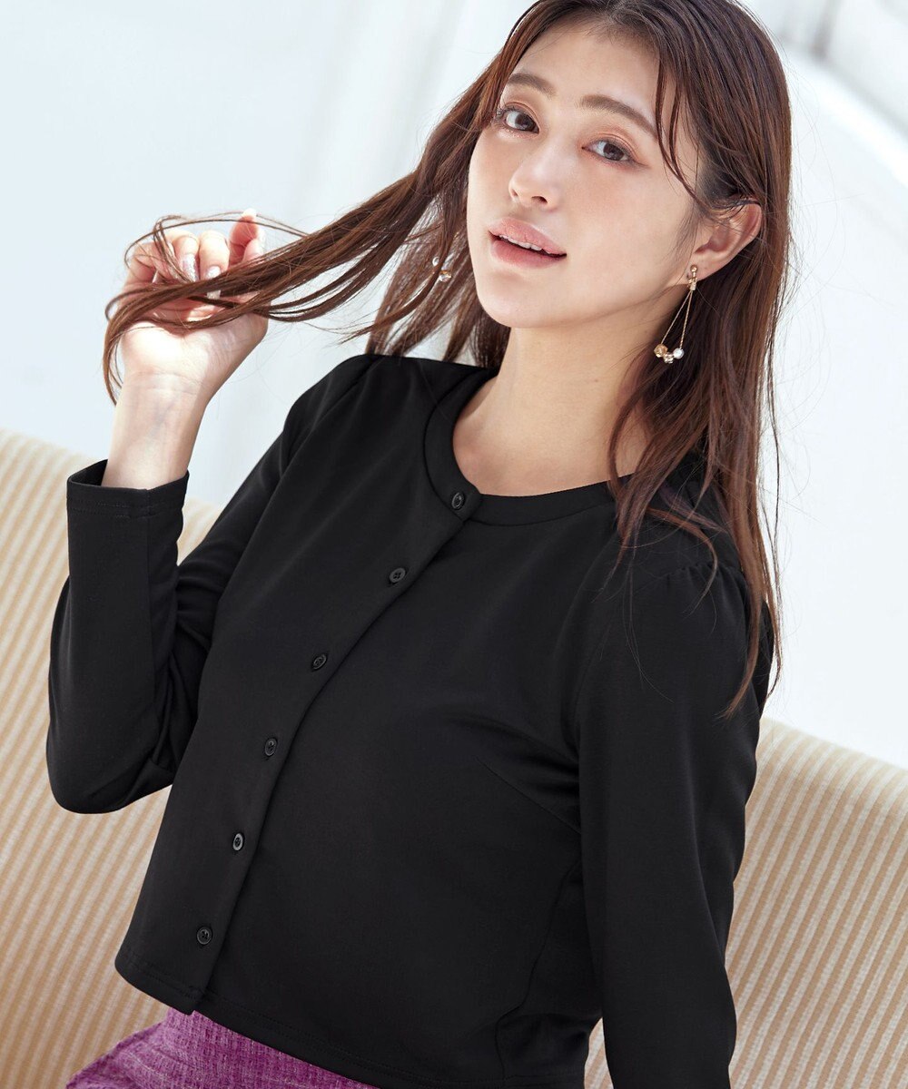 Tiaclasse 【洗える】前開きポンチボレロ 