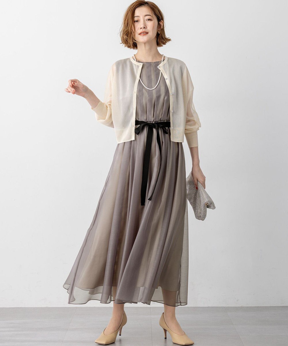 23区 L 【APPLAUDIR】グロッシードルマン カーディガン 