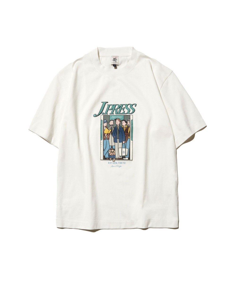 J.PRESS MEN 【AaronChang】【UNISEX】プリント Tシャツ 