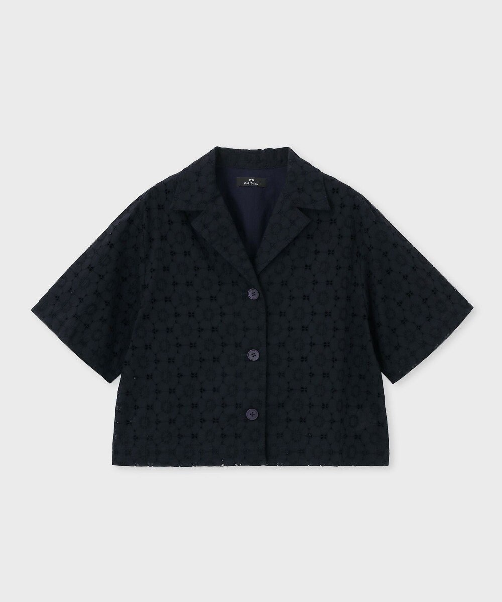 Paul Smith アイレットレース 半袖 シャツ 