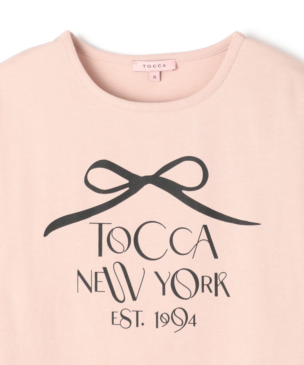 TOCCA 【接触冷感・UV90%以上カット・洗える】DANCING RIBBON Tシャツ 