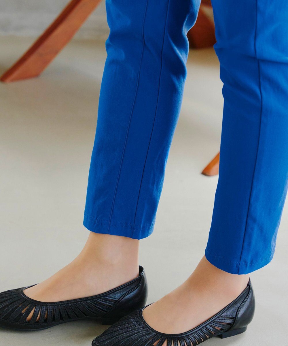 Tiaclasse 【接触冷感・洗える】はき痩せ美脚パンツ 