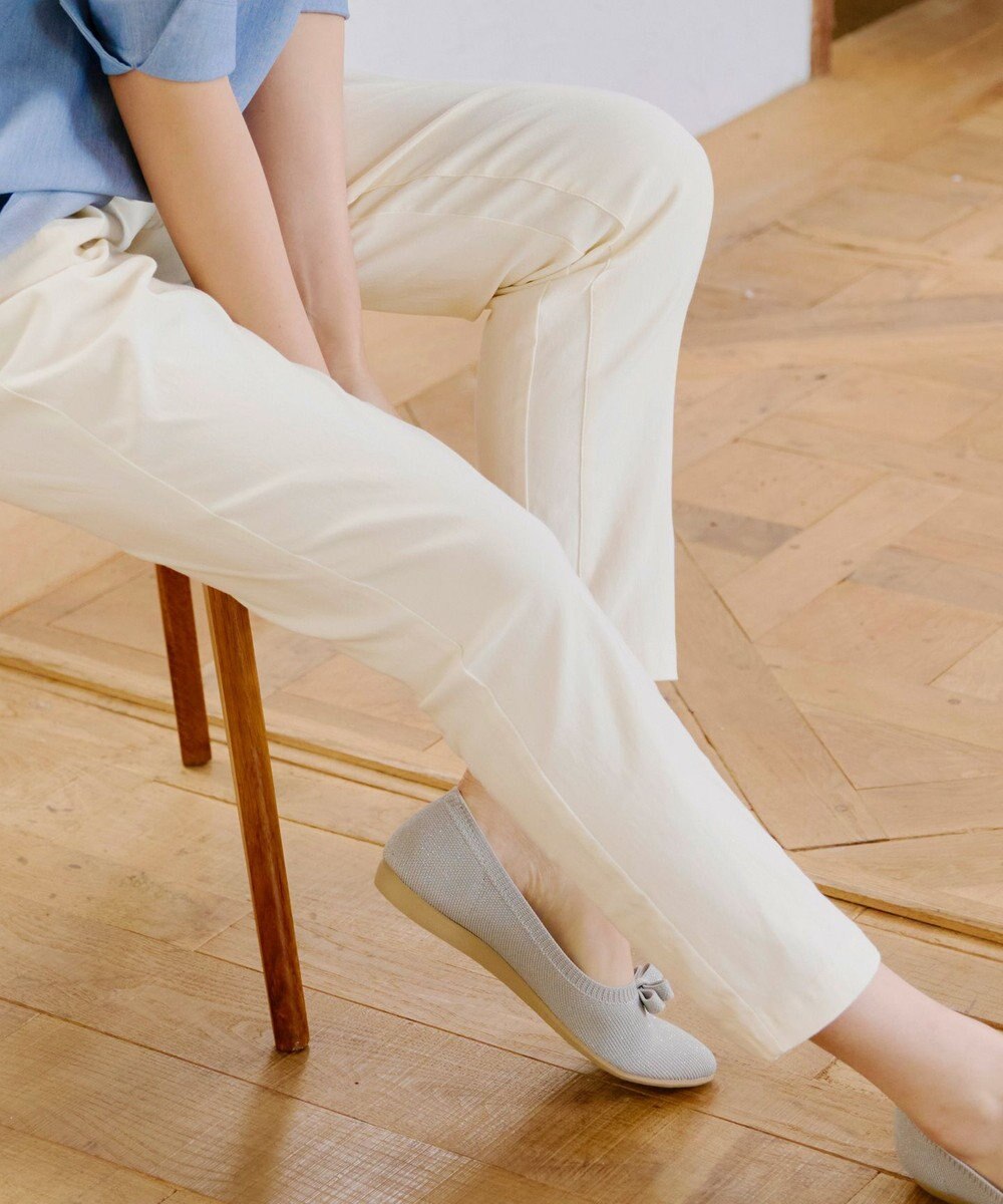 Tiaclasse 【接触冷感・洗える】はき痩せ美脚パンツ 