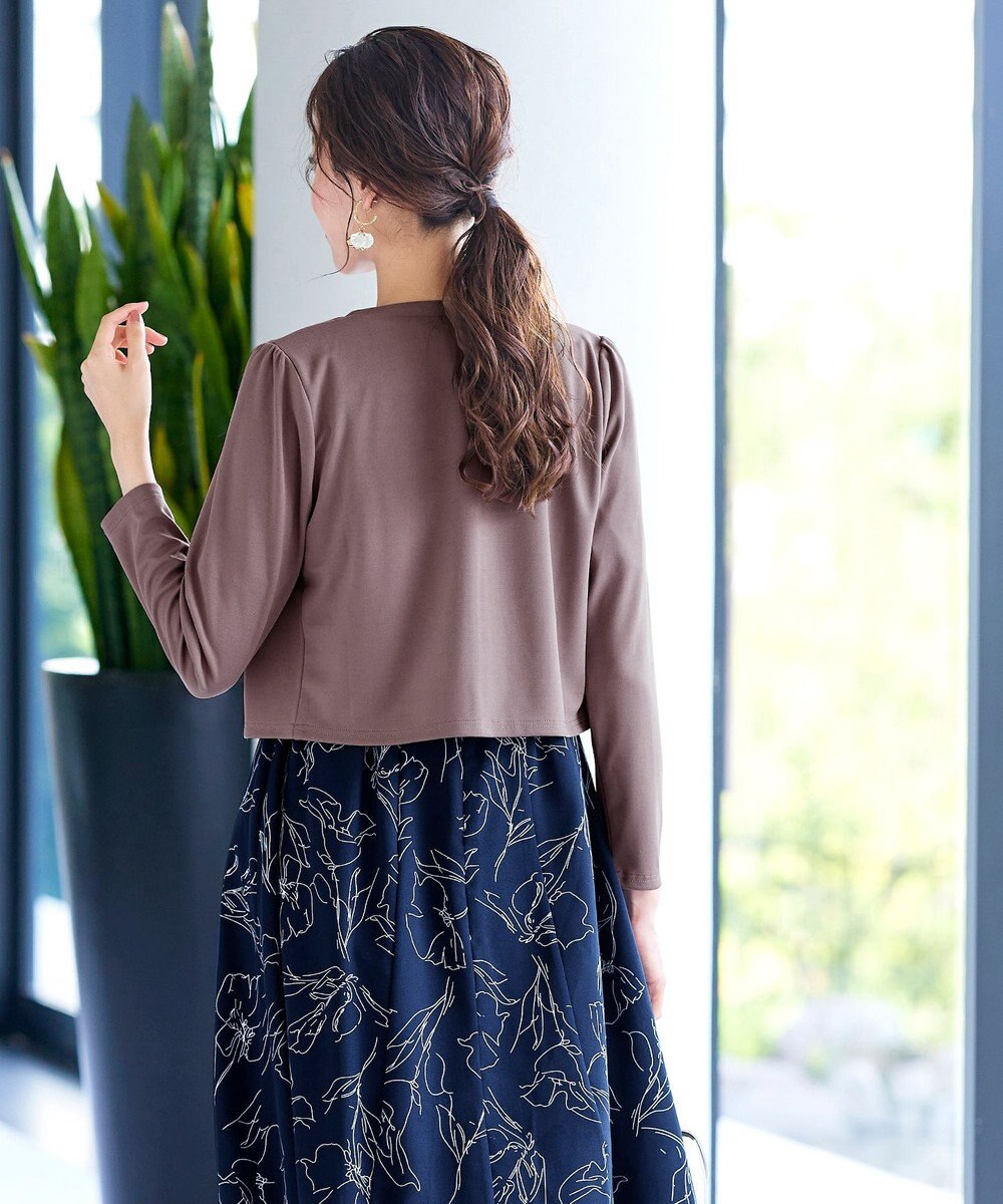 Tiaclasse 【洗える】前開きポンチボレロ 