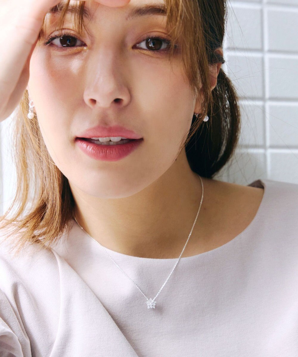 Tiaclasse 【安田美沙子さん着用】シルバータイニーネックレス 